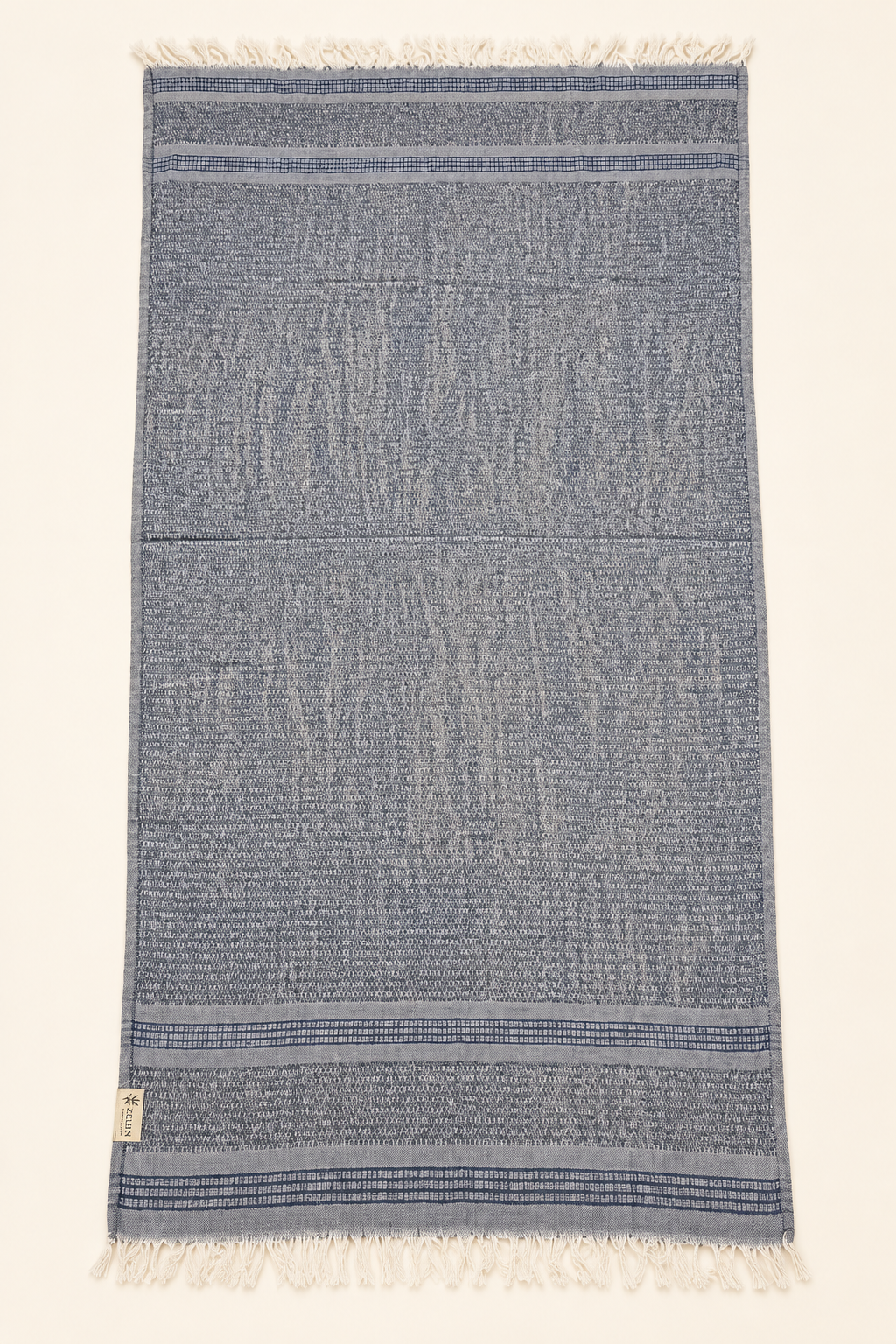 Anthracite 100% Linen Turkish Peshtemal
