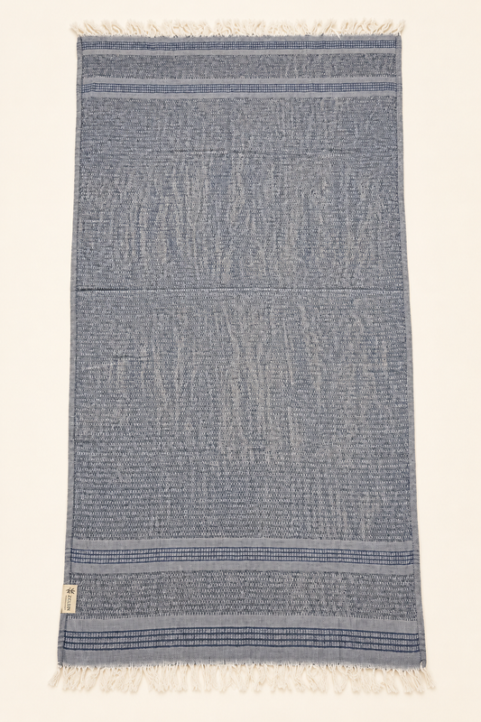Anthracite 100% Linen Turkish Peshtemal