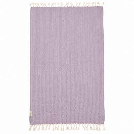 Lilac 100%Cotton Turkısh Peshtemal